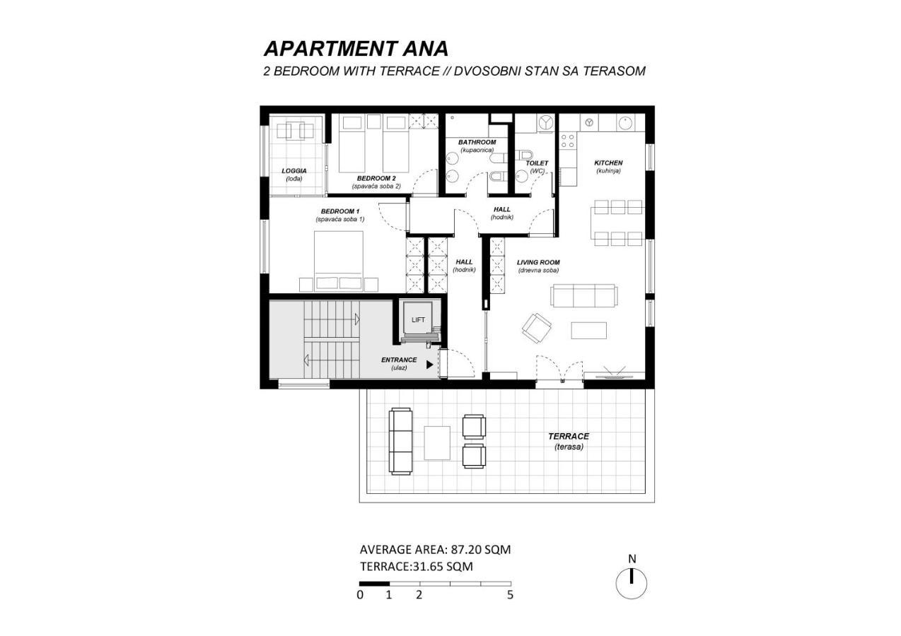 4-Star Zagreb Penthouse Apartment Exterior photo